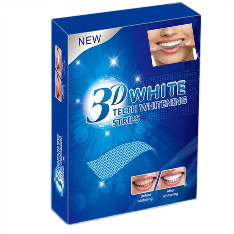 Wholesales 7 pouches white Teeth Whitening Strips