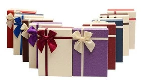 whosale custom design luxury beautiful cardboard handmade folding kraft paper gift box