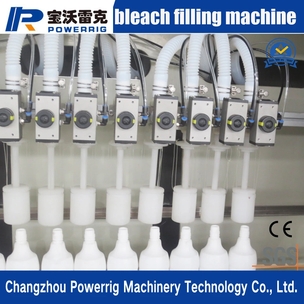 Widely Used Automatic Liquid Filling Machine Bleach and Washing Liquid Filling Machine