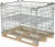 Import Wire mesh container, ,Storage stackable cage from China