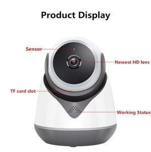 Wireless ip camera 4g network security two way audio smart remote monitor ptz rotation camera