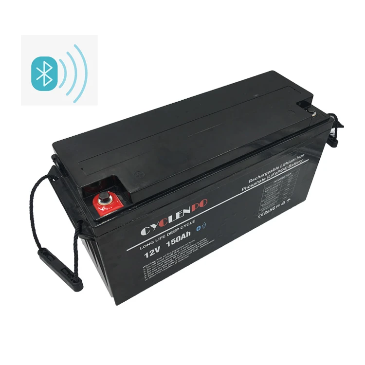 With Heated and wireless connect 12v 150ah Lifepo4 Lithium Battery Pack