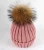 Import Women Fashion Multi Colors Sequins Beanie Allover Cool Cap Girls Faux Fur Pompom Beanie Warm Winter Hat Sequins Hat Ribbed Hat from China