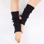 Women ruffle leg warmers one size knit leg warmers soft thigh high leg warmers