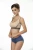 Import Womens Work out cloth Seamless pull over Sports Bra with Removable pad from China