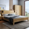 wood bed bedroom furniture king size beds