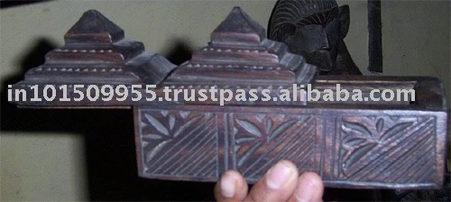 wooden box Hand crafted wooden Storage Box Hindu  Carved Traditional Storage Box