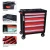 Import Workshop Professional Heavy Duty Mechanical Storage Garage Metal 6 Drawer Steel Roller Tool Cabinet With Hang Tool Set from China