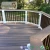Import WPC composite outdoor decking / terrace flooring/ solid hard wood board from China