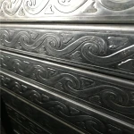 wrought iron twist baskets section decorative metal tube decorate galvanized pipe