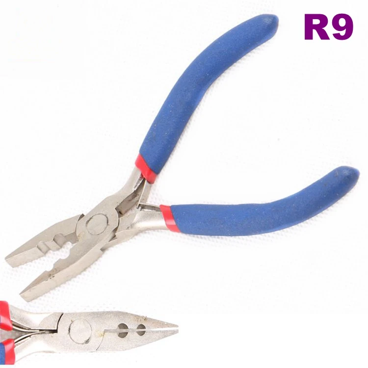 XUCHANG HARMONY 1 piece pink/red/yellow/blue hair extension micro link micro beads tools micro ring hair extension plier