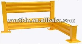 Yellow Steel 2-Rib and 3-Rib Guard Rails
