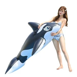Yiwu Mart Giant inflatable animal safty water floating toy for child dolphin toys
