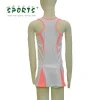 Yong Girls white knitted tank top vest sleeveless tennis skirt