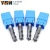 Import YRN D12x75mm Endmills Cutting Tools 4 Flute HRC45 Solid Carbide Milling Cutters from China