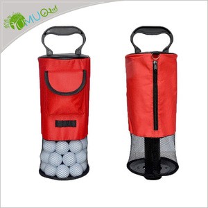 YumuQ Portable Pocket Shagger Storage Pick up Pick-up Golf Ball Retriever Shag Bag