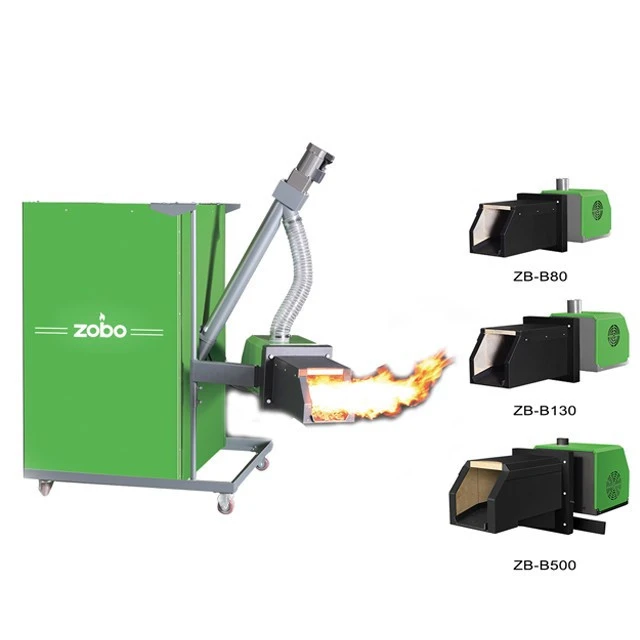 ZOBO ZB-B50 50KW Intelligent Control System Biomass Wood Pellet Boiler