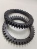 Straight tooth gear ring