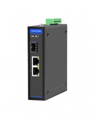 2 Port  2 x 10/100/1000M Base-TX + Uplink 1 x 100/1000M Base-FX SFP Industrial Ethernet Switch