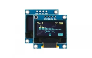 Fast Delivery Yellow&Blue SSD1306 I2C 4pin Display PCB Module 0.96 OLED Display Module