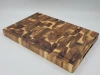Rectangular teak wood cutting board