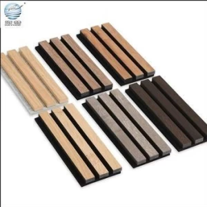 good quality wooden slat acoustic panels akupanel soundproofing materials eco protection for office catering