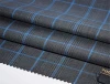 Fashion Modern Checked Worsted Wool Suiting Fabric