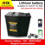 Ternary Battery Pack for Super SOCO TC MAX
