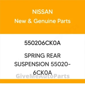 550206CK0A Genuine Nissan SPRING REAR SUSPENSION 55020-6CK0A