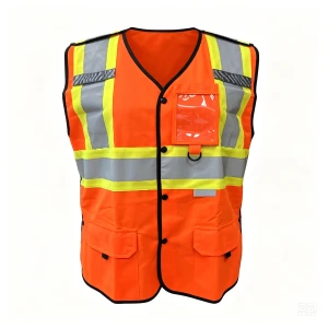 High Visibility Reflective Safety Vest Class 2 ANSI EN ISO 20471