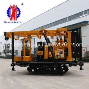 XYD-200 crawler geology expoloration drilling rig/small engineering exploration drilling equipment for sale