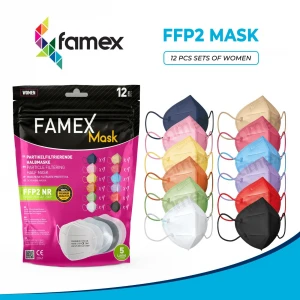 FAMEX FFP2 12 PIECE BAGS FEMALE ADULT