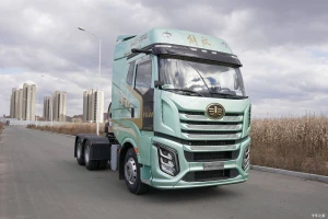 Used Jiefang J6V SMART 12.5L LNG 480hp 6X4 FAW Jiefang 12 speed
