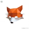 Masquerade Creative DIY Fox Paper Half-Face Mask Suitable For Adults And Children