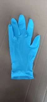 DISPOSABLE MEDICAL NITRILE GLOVES