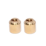 Cheap CNC lathe Machining service precision brass screw column parts