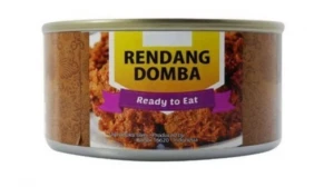 Lamb Rendang Halal "Ready To Eat" Canned Food 185 Grams