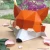 Import Masquerade Creative DIY Fox Paper Half-Face Mask Suitable For Adults And Children from China