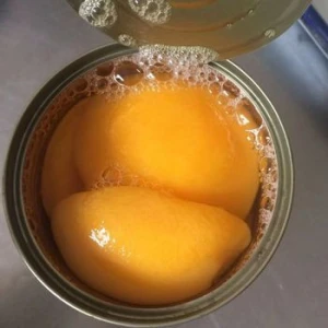 canned yellow peach