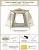 Import Waterproof 2-4 Person Portable Outdoor Camping Tent Family Hiking Beach Tent from China