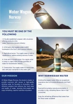 27.000 liter bulk delivery of high quality Norwegian Drinking Water