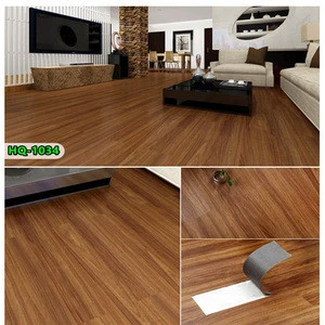 Floor Paper Waterproof Vinyl Flooring PVC Sheet Wood Floor Self Adhesive -  China Floor Tile, Flooring
