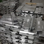 Manufacturer Zamak 2 3 5 7 8 12  Ingot zinc alloy ingot