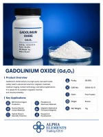 High Purity Gadolinium Oxide (Gd₂O₃) 99.99%