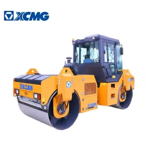 XCMG Road Machinery Mini Vibratory Road Roller Price XD83 8 Ton Double Drum Roller With Competitive Price