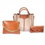 BLOOM CLOSET – SKIN 3 PIECES HANDBAG