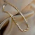 Import custom Stainless Steel Gold Snake Chain Necklace Choker from China