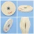 Import Custom inch Cotton Lint Cloth Yellow Polishing Buffing Wheel For Gold Jewelry Metal Wood Polishing Abrasive Tools from China