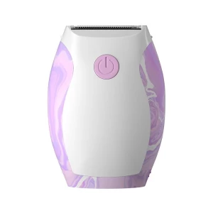 High Quality Lady Dry Battery Skin Friendly Three Knives Mini Body Electric Shaver