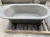 Import S ONE industrial style cement bathtub, concrete bathtub simple bathroom design Oval modern bathtub from Vietnam